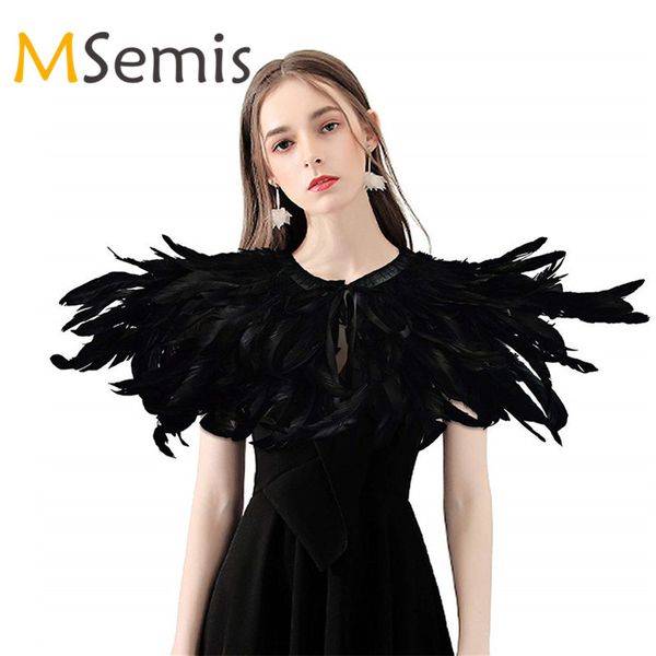 fashion iridescent rooster hackle natural feather collar cape stole shawl collar shrug cape feather shawl with ribbon ties party, Blue;purple
fashion iridescent rooster hackle natural feather collar cape stole shawl collar shrug cape feather shawl with ribbon ties party, Blue;purple