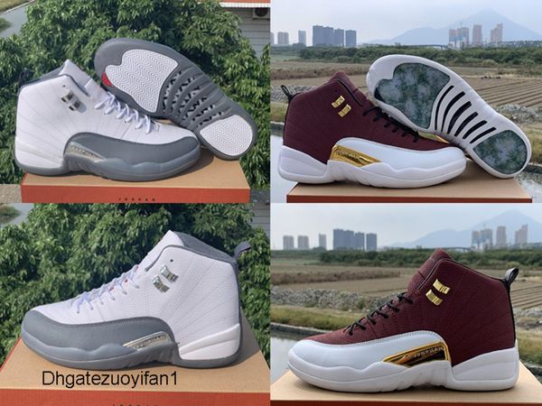 with box 2019 mens and womens basketball shoes sneakers 12s xii dark grey game ball for men sports shoes
with box 2019 mens and womens basketball shoes sneakers 12s xii dark grey game ball for men sports shoes