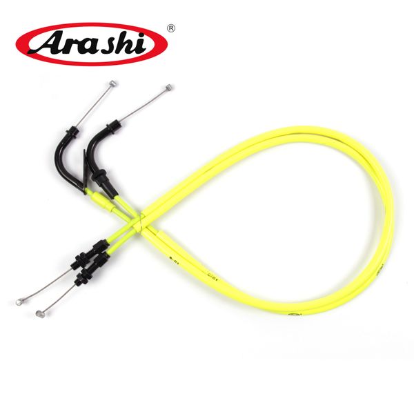 arashi throttle cables replacement for suzuki gsxr600 2006 - 2010 2007 2008 2009 gsx-r 600 motor stainless rubber cable wire lines
arashi throttle cables replacement for suzuki gsxr600 2006 - 2010 2007 2008 2009 gsx-r 600 motor stainless rubber cable wire lines