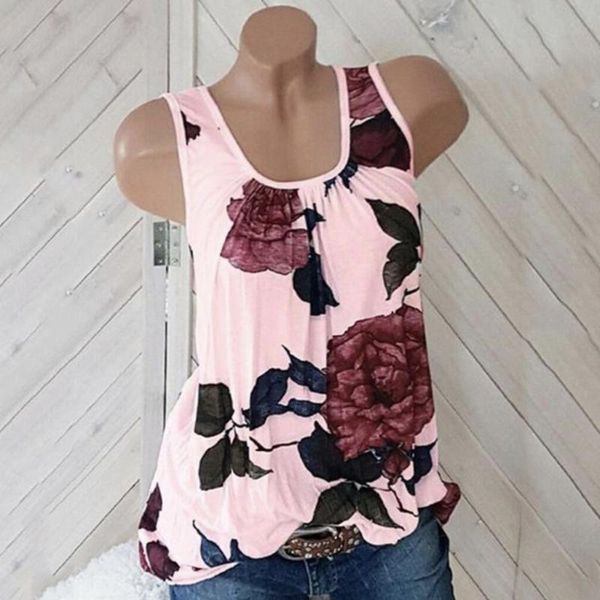 women's tanks & camis womens plus size tank casual flower print o-neck sleeveless mujer verano 2021 haut femme women summer, White
women's tanks & camis womens plus size tank casual flower print o-neck sleeveless mujer verano 2021 haut femme women summer, White