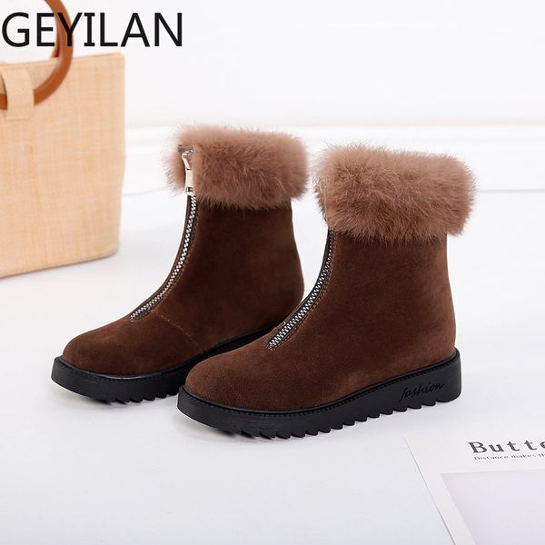 women snow boots 2019 classic heels suede women winter boots warm fur plush insole ankle shoes zip shoes, Black
women snow boots 2019 classic heels suede women winter boots warm fur plush insole ankle shoes zip shoes, Black