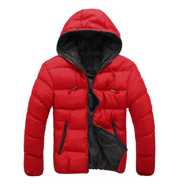 new casual hooded thick padded jacket men coat zipper slim men parka outwear warm men winter jacket male clothing, Black
new casual hooded thick padded jacket men coat zipper slim men parka outwear warm men winter jacket male clothing, Black