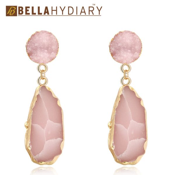 bijoux pink chic druzy stone resin earrings long drop earrings for women jewelry statement gifts for women accessories brinco, Silver
bijoux pink chic druzy stone resin earrings long drop earrings for women jewelry statement gifts for women accessories brinco, Silver