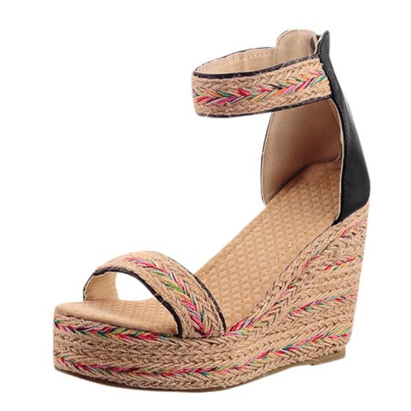 sagace sandals women flats open toe wedges sandals women shoes zipper thick bottom shoes comfortable roman female 2020, Black
sagace sandals women flats open toe wedges sandals women shoes zipper thick bottom shoes comfortable roman female 2020, Black