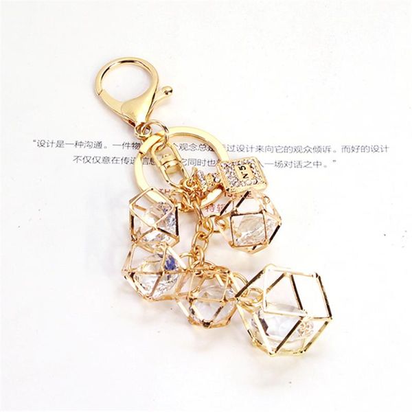 elegant rhinestone geometric crystal keychain for women girls gold color metal car key rings creative fashion jewelry gift q-005, Silver
elegant rhinestone geometric crystal keychain for women girls gold color metal car key rings creative fashion jewelry gift q-005, Silver