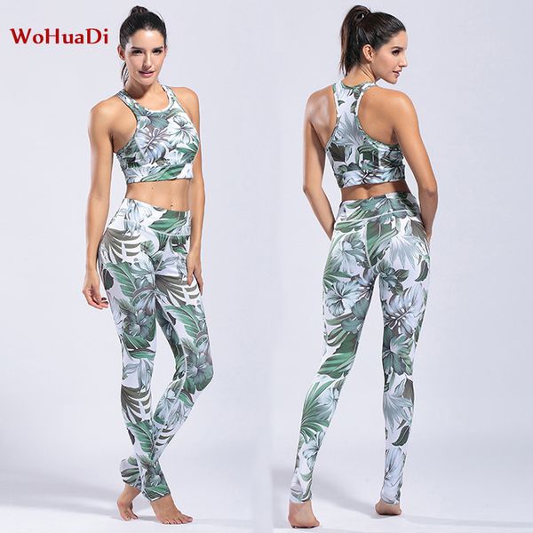 wohuadi yoga set sporty woman workout sportswear tracksuit for women gym printed quick-drying vest / trousers two-piece
wohuadi yoga set sporty woman workout sportswear tracksuit for women gym printed quick-drying vest / trousers two-piece