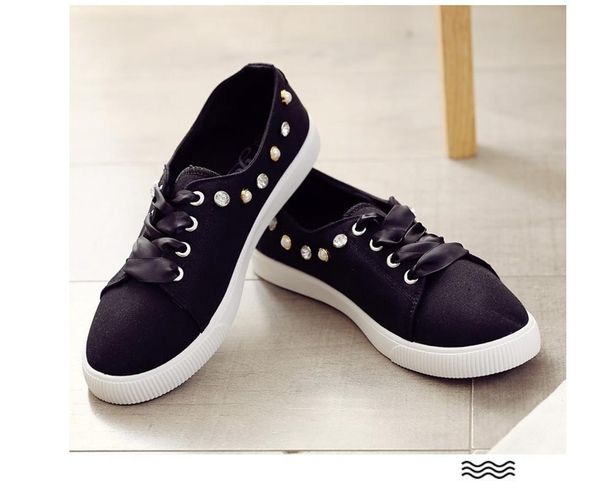 woman canvas shoes 2020 fashion lace up casual shoes woman flats student sneakers breathable loafers ladies espadrilles, Black
woman canvas shoes 2020 fashion lace up casual shoes woman flats student sneakers breathable loafers ladies espadrilles, Black