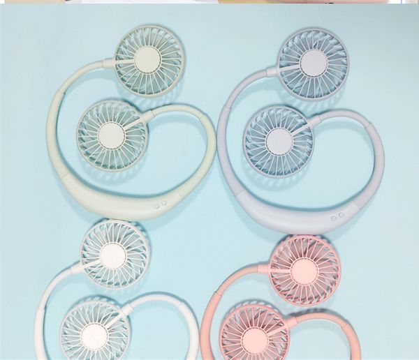 new wearable portable two-headed small fan sub charging neck hanging fan outdoor sports fan fashion mini dhl
new wearable portable two-headed small fan sub charging neck hanging fan outdoor sports fan fashion mini dhl