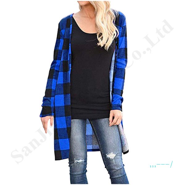 fashion shirt plaid blouse cardigan women ladies button-down long coat overalls oversize loose casual travel clothing a120504, White;black
fashion shirt plaid blouse cardigan women ladies button-down long coat overalls oversize loose casual travel clothing a120504, White;black