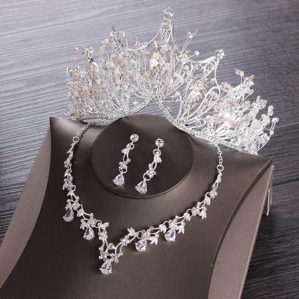 wedding tiara set silver luxury bridal princess crown hair jewelry head accessories headpiece bride birthday party girl hairabnd, White;golden
wedding tiara set silver luxury bridal princess crown hair jewelry head accessories headpiece bride birthday party girl hairabnd, White;golden