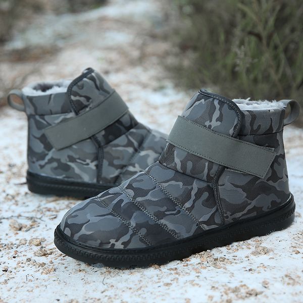 outdoor men snow boots ankle warm fur winter boots male waterproof shoes men soft anti-slip chaussure homm big size 37-47, Black
outdoor men snow boots ankle warm fur winter boots male waterproof shoes men soft anti-slip chaussure homm big size 37-47, Black