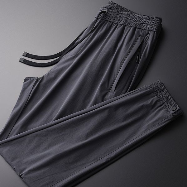 summer thin mens luxury silky fabric slim casual ankle-length plus size 4xl elastic waist ankle-tied pants, Black
summer thin mens luxury silky fabric slim casual ankle-length plus size 4xl elastic waist ankle-tied pants, Black
