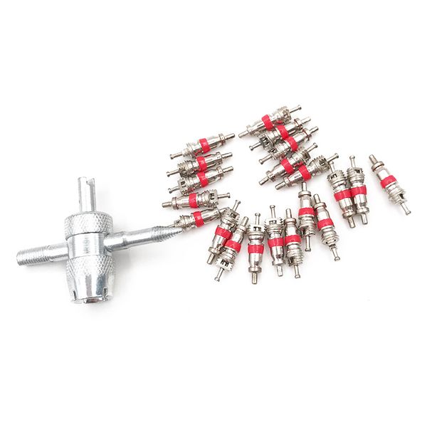 20 pieces copper valve core with 4-in-1 tire valve stem removal tool tire repair tool core removal cleaning
20 pieces copper valve core with 4-in-1 tire valve stem removal tool tire repair tool core removal cleaning