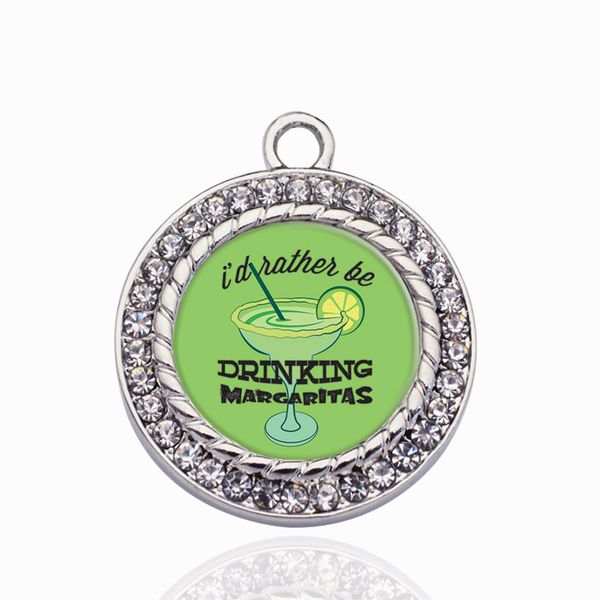 i'd rather be drinking margaritas circle charm charm gold/sliver pendants for necklace/bracelet making jewelry findings diy handmade cr, Bronze;silver
i'd rather be drinking margaritas circle charm charm gold/sliver pendants for necklace/bracelet making jewelry findings diy handmade cr, Bronze;silver