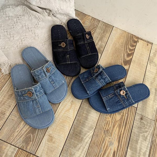 selling woman flip flop 2019 fashion flat shoe lady sandals denim design asian size 35-39, Black
selling woman flip flop 2019 fashion flat shoe lady sandals denim design asian size 35-39, Black