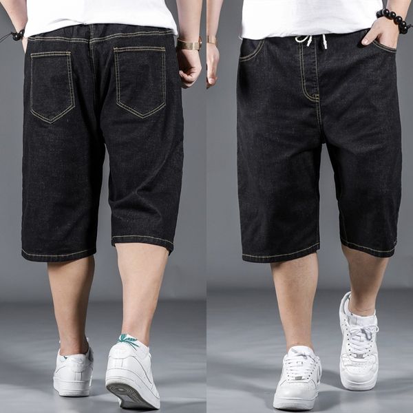men jeans shorts new arrival cotton men loose fashion casual denim pants elastic waist knee length plus size 2xl-7xl mens jeans, Blue
men jeans shorts new arrival cotton men loose fashion casual denim pants elastic waist knee length plus size 2xl-7xl mens jeans, Blue