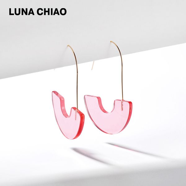 chiao spring summer bright color transparent acrylic hoop earring clear resin drop earrings jewelry for women, Golden;silver
chiao spring summer bright color transparent acrylic hoop earring clear resin drop earrings jewelry for women, Golden;silver
