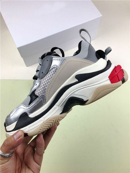 2018 multi luxury fashion paris 17fw triple s designer low new arrival sneaker combination soles boots mens womens casual shoe t07, Black
2018 multi luxury fashion paris 17fw triple s designer low new arrival sneaker combination soles boots mens womens casual shoe t07, Black