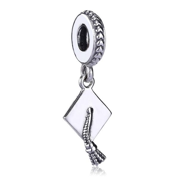 new 100% real 925 sterling silver vintage hard work pays off graduation pendant beads fit women gift european charm bracelet diy jewelry, Black
new 100% real 925 sterling silver vintage hard work pays off graduation pendant beads fit women gift european charm bracelet diy jewelry, Black