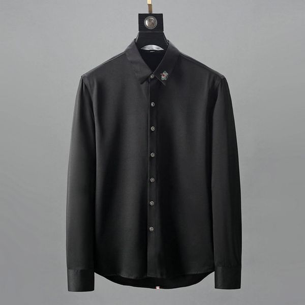 brand mens designer long sleeve shirts firmate dress shirts fashion casual luxury shirt plaid shirt homme button up 017, White;black
brand mens designer long sleeve shirts firmate dress shirts fashion casual luxury shirt plaid shirt homme button up 017, White;black