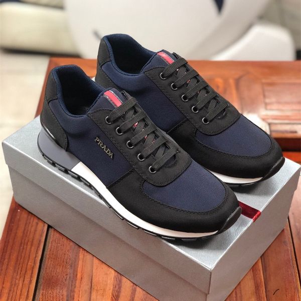 Men hoe fabric and bru hed leather neaker trainer hoe platform ca ual hoe 19 13 prada, Black
Men hoe fabric and bru hed leather neaker trainer hoe platform ca ual hoe 19 13 prada, Black