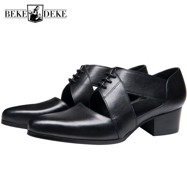 closed toe italian sandals men genuine leather summer heels pointed sandals hollow shoes british business black formal shoes
closed toe italian sandals men genuine leather summer heels pointed sandals hollow shoes british business black formal shoes