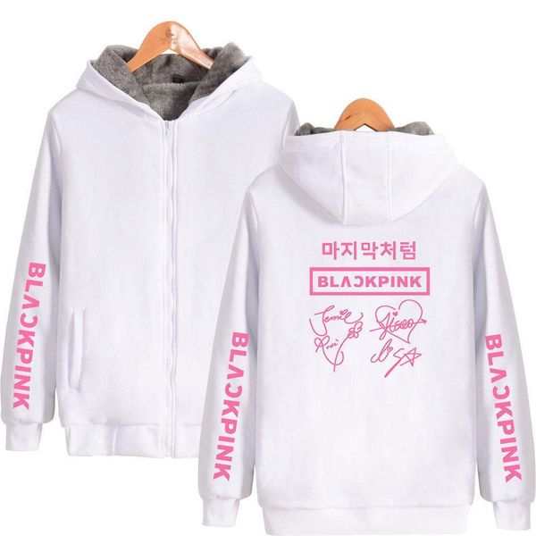 kpop blackpink women hoodie sweatshirt winter thick warm fleece zipper hooded jacket sportwear male streetwear moleton feminino, Black
kpop blackpink women hoodie sweatshirt winter thick warm fleece zipper hooded jacket sportwear male streetwear moleton feminino, Black