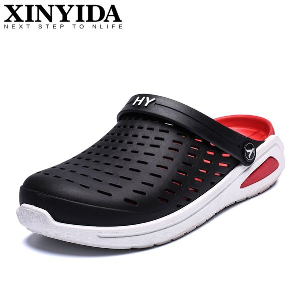 2020 summer men's quick-drying water beach slippers slip on breathable jelly sandlas lightweight crocks men summer slides, Black
2020 summer men's quick-drying water beach slippers slip on breathable jelly sandlas lightweight crocks men summer slides, Black