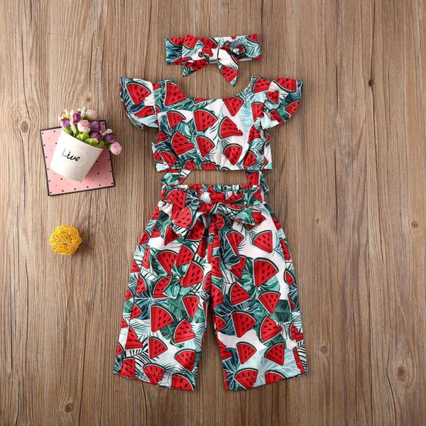 3pcs toddler kids baby girl watermelon clothes summer sleeveless tank crop + bow long pants outfits set cotton blend suits, White
3pcs toddler kids baby girl watermelon clothes summer sleeveless tank crop + bow long pants outfits set cotton blend suits, White