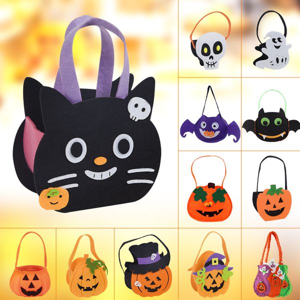 kids halloween candy bags child trick or treat pumpkin candy handbags halloween witch bat candy buckets 18 styles, Black
kids halloween candy bags child trick or treat pumpkin candy handbags halloween witch bat candy buckets 18 styles, Black