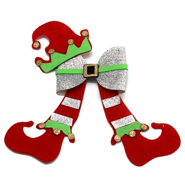 7inch hristmas hat boots hair bows cloud boots sequins hair clips school girls party headwear handmade boutique accessories, Slivery;white
7inch hristmas hat boots hair bows cloud boots sequins hair clips school girls party headwear handmade boutique accessories, Slivery;white