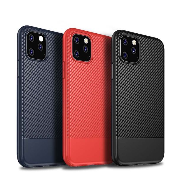carbon fiber tpu phone case for iphone 11 pro max xs xr x 8 plus samsung note10 s10 grain super anti-knock back cover
carbon fiber tpu phone case for iphone 11 pro max xs xr x 8 plus samsung note10 s10 grain super anti-knock back cover