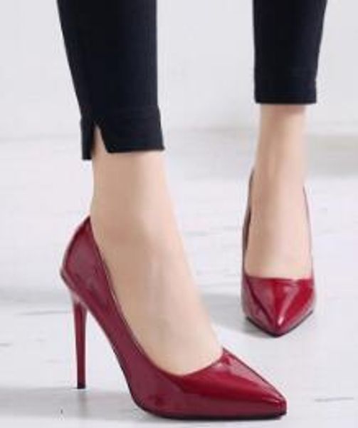 red bottom womans shoes pointed toe high heels women pumps wedding ladies shoes blue with heels sandals plus, Black
red bottom womans shoes pointed toe high heels women pumps wedding ladies shoes blue with heels sandals plus, Black