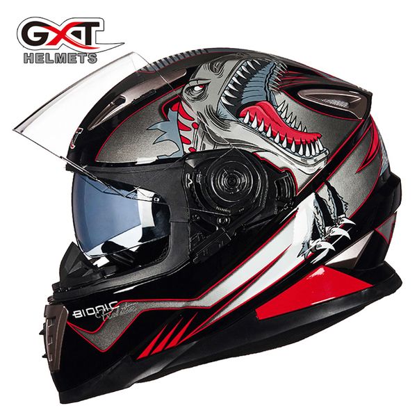 latest gxt motorcycle helmet full-helmet double lens racing season winter anti-mist safety helmet
latest gxt motorcycle helmet full-helmet double lens racing season winter anti-mist safety helmet