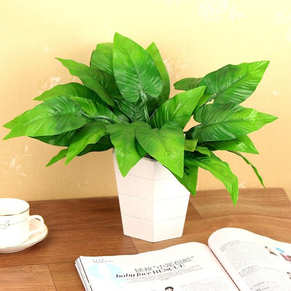 1pcs artificial flowers with leaf green grass plastic plants fake leaf foliage bush for home wedding party decoration
1pcs artificial flowers with leaf green grass plastic plants fake leaf foliage bush for home wedding party decoration
