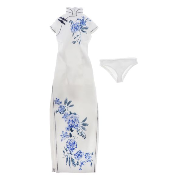 fashion chinese traditional cheongsam party dress for 1/6 female doll dress up accessory
fashion chinese traditional cheongsam party dress for 1/6 female doll dress up accessory