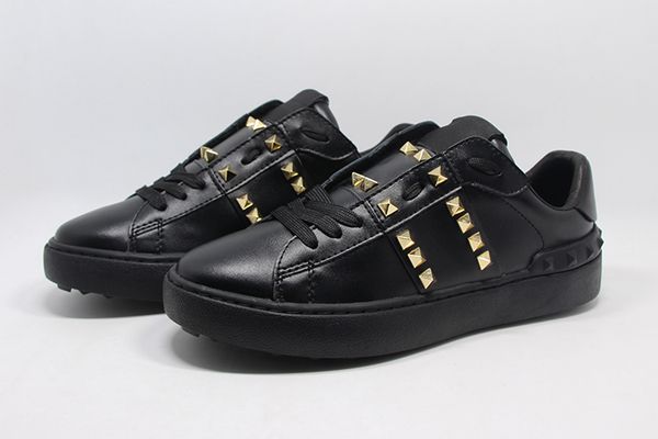 men casual dress shoe women rivets flats shoes weaving leather patchwork fash ion casual shoes studded, Black
men casual dress shoe women rivets flats shoes weaving leather patchwork fash ion casual shoes studded, Black