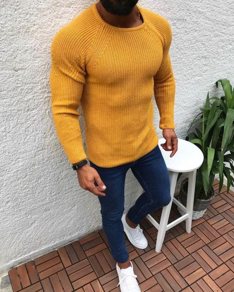 new mens autumn winter sweater warm knitted wool sweaters solid color casual o-neck pull homme cotton pullover clothes, White;black
new mens autumn winter sweater warm knitted wool sweaters solid color casual o-neck pull homme cotton pullover clothes, White;black