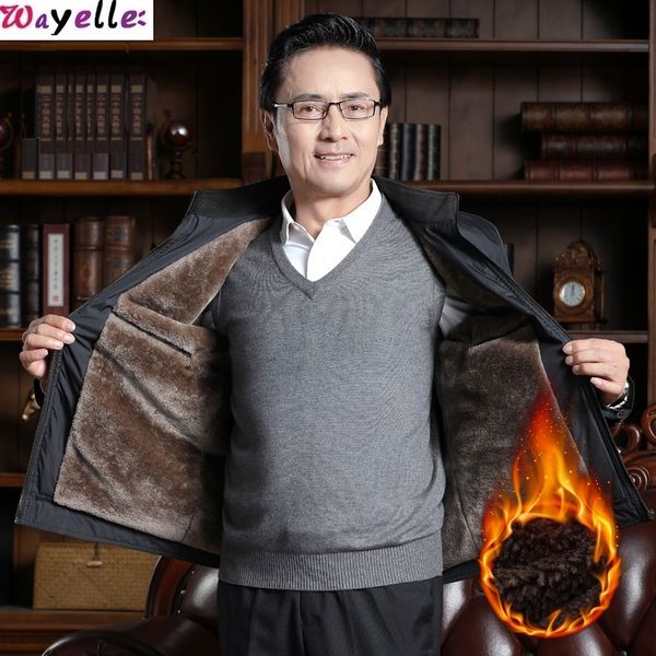 2019 men new spring slim jackets middle aged 50 years old gray male clothing coat size xxxl clothing winter mature style, Black;brown
2019 men new spring slim jackets middle aged 50 years old gray male clothing coat size xxxl clothing winter mature style, Black;brown