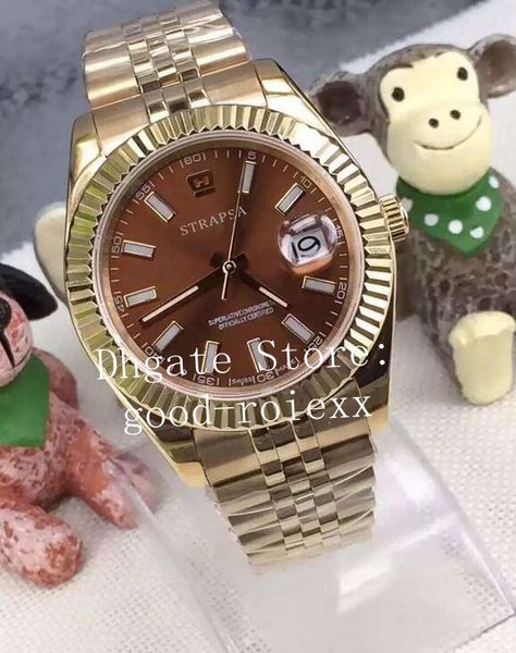 luxury watch automatic 2813 watches yellow gold jubilee bracelet 116333 126303 126331 126333 126301 men chocolate dial wristwatches, Slivery;brown
luxury watch automatic 2813 watches yellow gold jubilee bracelet 116333 126303 126331 126333 126301 men chocolate dial wristwatches, Slivery;brown