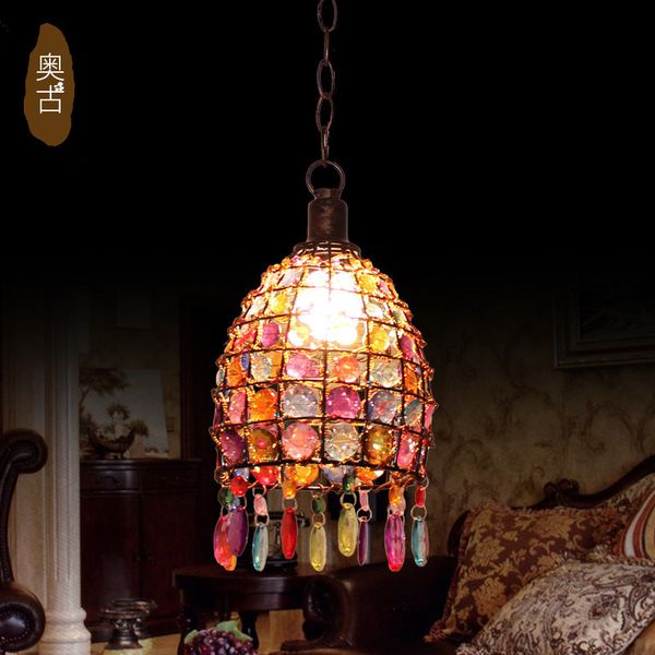 nepalese chandelier southeast asia dining hall lamp bar corridor lamp passage lamp european retro light in the bedroom