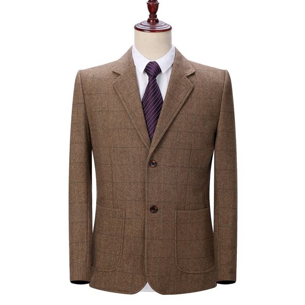 waeolsa man basic blazer wool jacket suit men plaid woollen blazers male slim fit blazers spring autumn jacket suits man outfits, White;black
waeolsa man basic blazer wool jacket suit men plaid woollen blazers male slim fit blazers spring autumn jacket suits man outfits, White;black