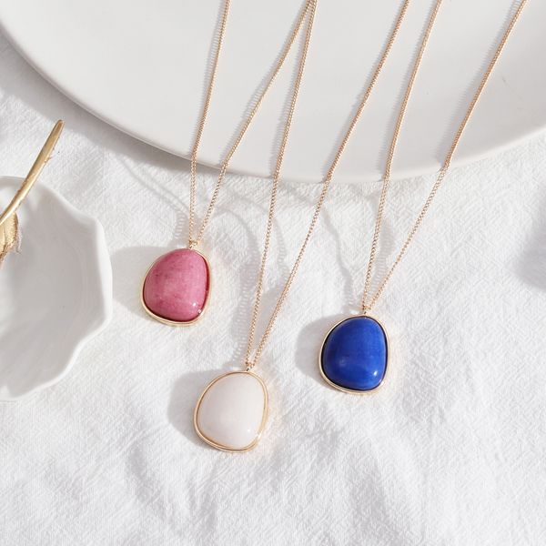 fashion waterdrop rose blue white stone pendant necklace brand gold plated necklaces for women jewelry gift, Silver
fashion waterdrop rose blue white stone pendant necklace brand gold plated necklaces for women jewelry gift, Silver