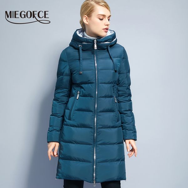 miegofce thickening cotton padded female jackets windproof women parkas neck with hood winter coat cotton winter model 2017, Black
miegofce thickening cotton padded female jackets windproof women parkas neck with hood winter coat cotton winter model 2017, Black
