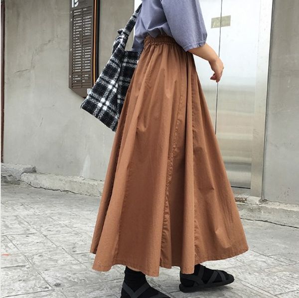 2020 spring summer a-line high waist bodycon skirts women elegant casual loose pleated skirt plus size vintage long skirt fw557, Black
2020 spring summer a-line high waist bodycon skirts women elegant casual loose pleated skirt plus size vintage long skirt fw557, Black