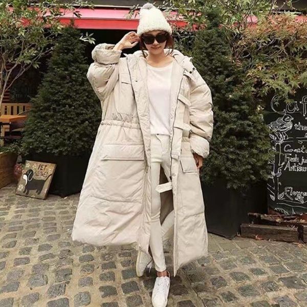 2019 winter stylish loose coat parkas women windproof warm hooded cotton jacket coat plus casual x-long thicker overcoat jackets, Black
2019 winter stylish loose coat parkas women windproof warm hooded cotton jacket coat plus casual x-long thicker overcoat jackets, Black