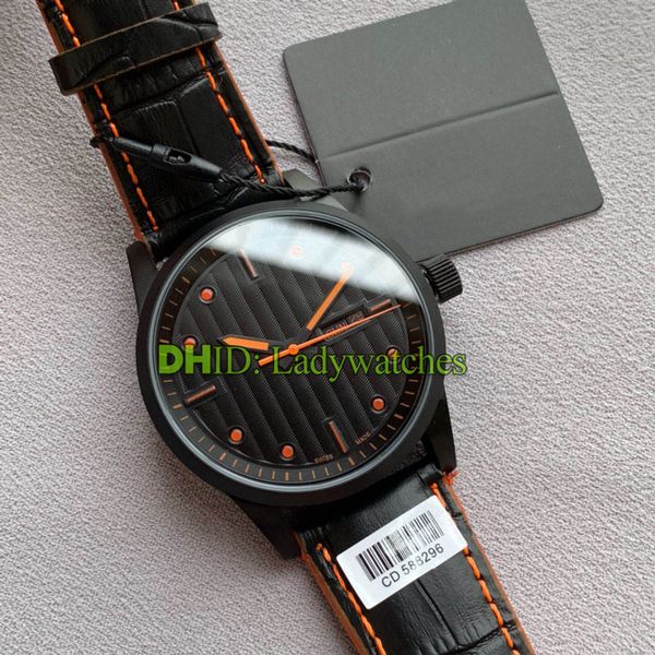 fashion watch 41mm black pvd 316l steel case japan miyota 8215 mechanical automatic movement luxury mens watches waterprof men wristwatches, Slivery;brown
fashion watch 41mm black pvd 316l steel case japan miyota 8215 mechanical automatic movement luxury mens watches waterprof men wristwatches, Slivery;brown