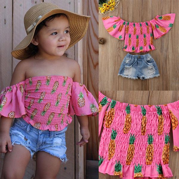 1-5t ребёнки фрукты печати футболки топы denim hole шорты джинсы нижнее малышей мода детская одежда 1 2 3 4 5 y years, White
1-5t ребёнки фрукты печати футболки топы denim hole шорты джинсы нижнее малышей мода детская одежда 1 2 3 4 5 y years, White
