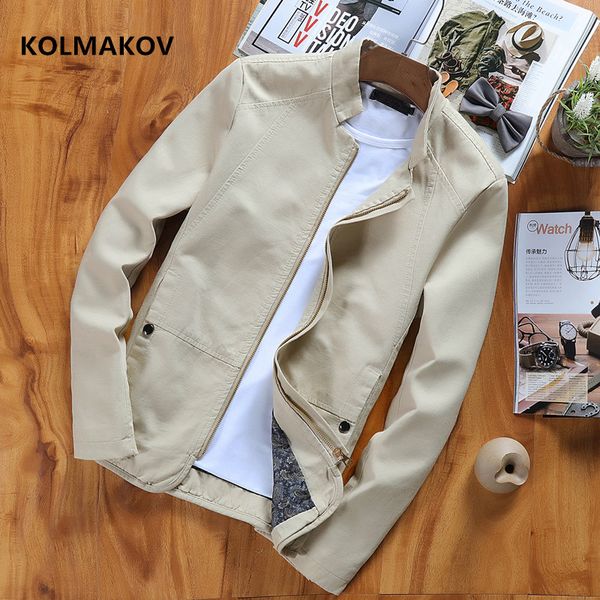 autumn spring jackets men solid coats casual men's outwear slim fit coat 100% cotton jacket male size m-4xl 5xl, Black;brown
autumn spring jackets men solid coats casual men's outwear slim fit coat 100% cotton jacket male size m-4xl 5xl, Black;brown