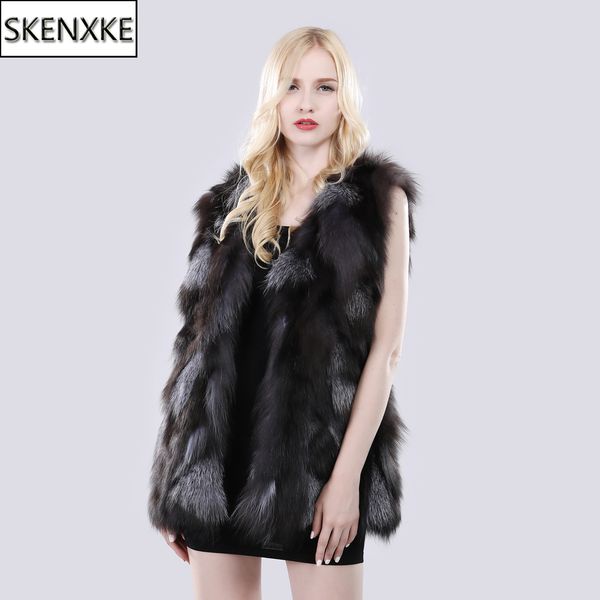autumn winter lady fashion real fur vest natural soft silver fur sleeveless jacket women warm 100% genuine gilet, Black
autumn winter lady fashion real fur vest natural soft silver fur sleeveless jacket women warm 100% genuine gilet, Black